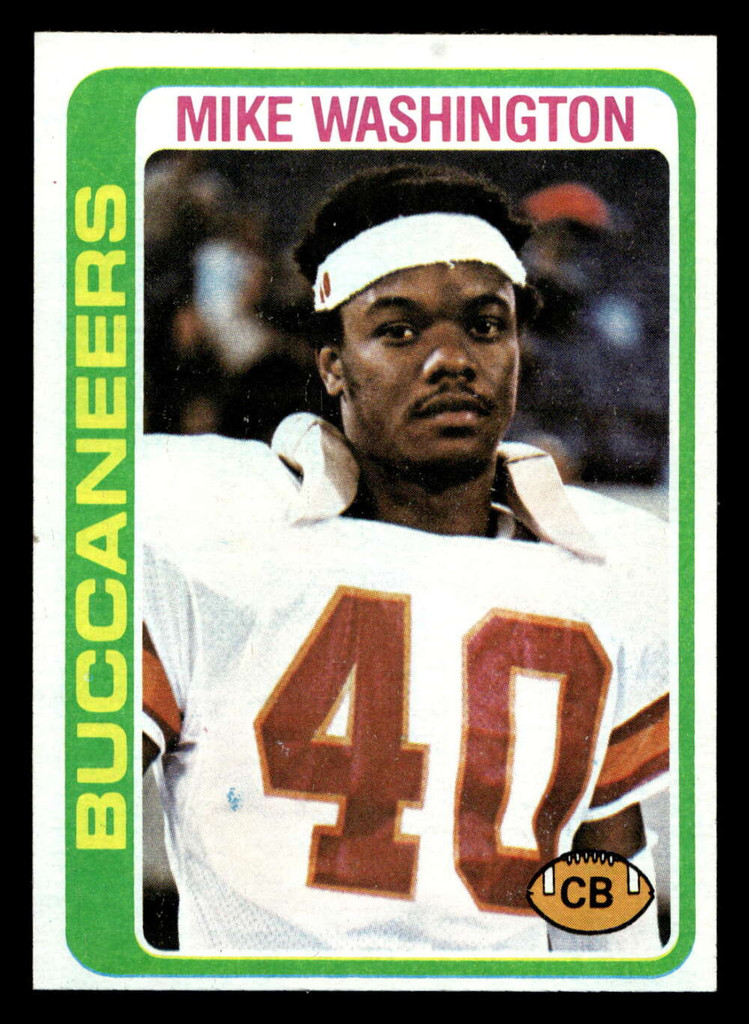 1978 Topps #48 Mike Washington Near Mint  ID: 504149