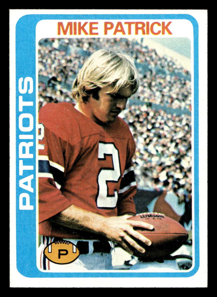 1978 Topps #56 Mike Patrick Near Mint  ID: 504190