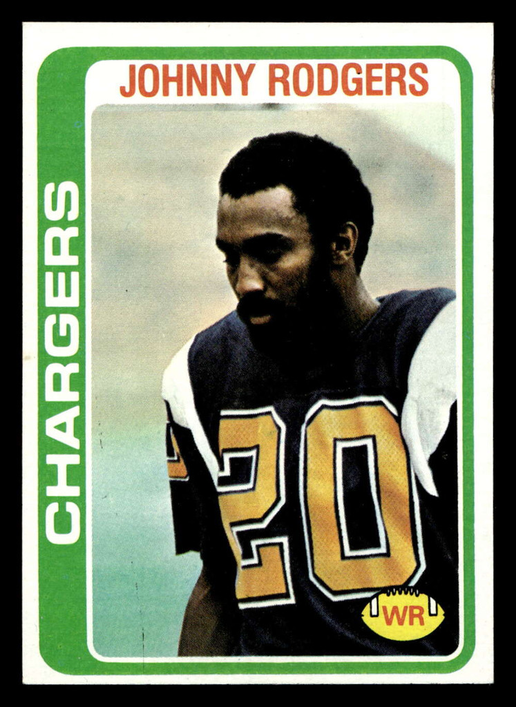 1978 Topps #63 Johnny Rodgers Ex-Mint RC Rookie 
