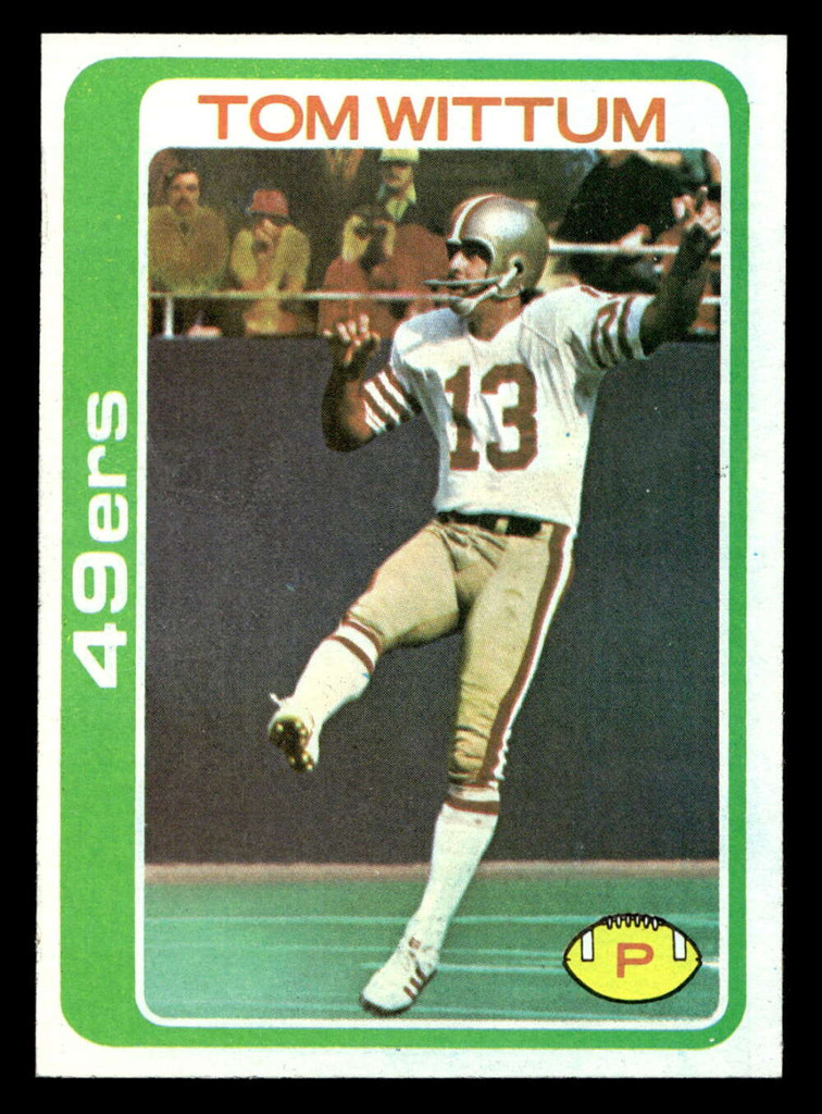 1978 Topps #77 Tom Wittum Ex-Mint  ID: 504279