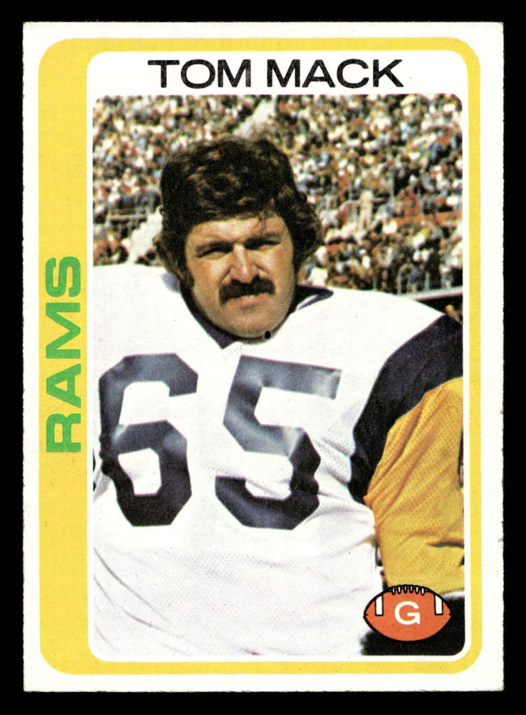 1978 Topps #80 Tom Mack Ex-Mint  ID: 504291
