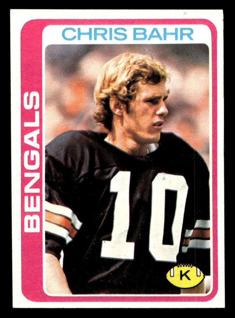 1978 Topps #94 Chris Bahr Near Mint  ID: 504356