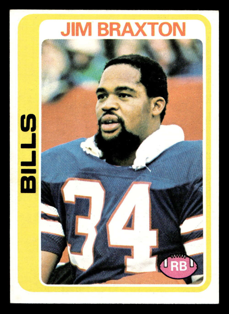 1978 Topps #114 Jim Braxton Near Mint  ID: 504442