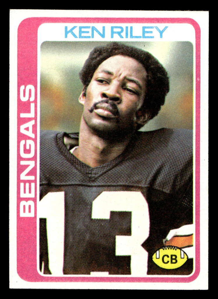 1978 Topps #115 Ken Riley Near Mint  ID: 504446