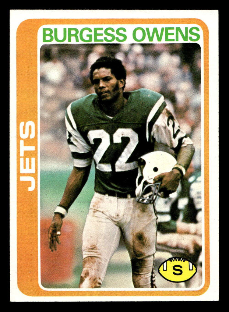 1978 Topps #121 Burgess Owens Near Mint  ID: 504476