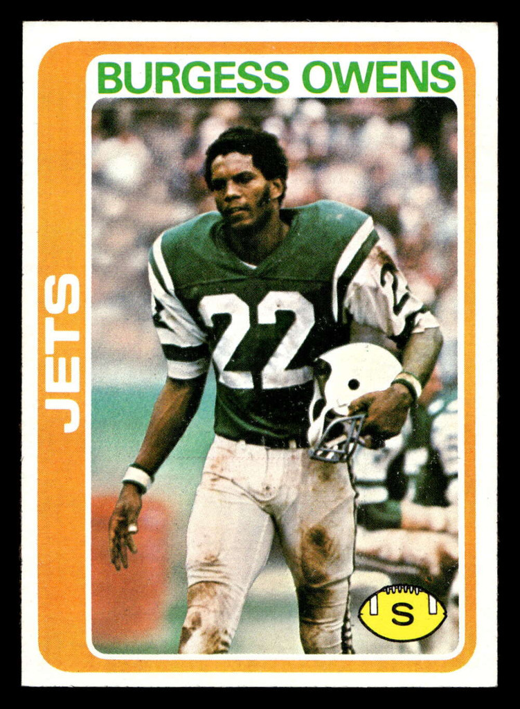 1978 Topps #121 Burgess Owens Ex-Mint  ID: 504477