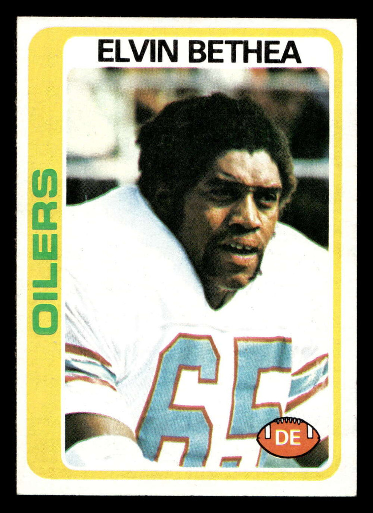 1978 Topps #127 Elvin Bethea Near Mint  ID: 504504