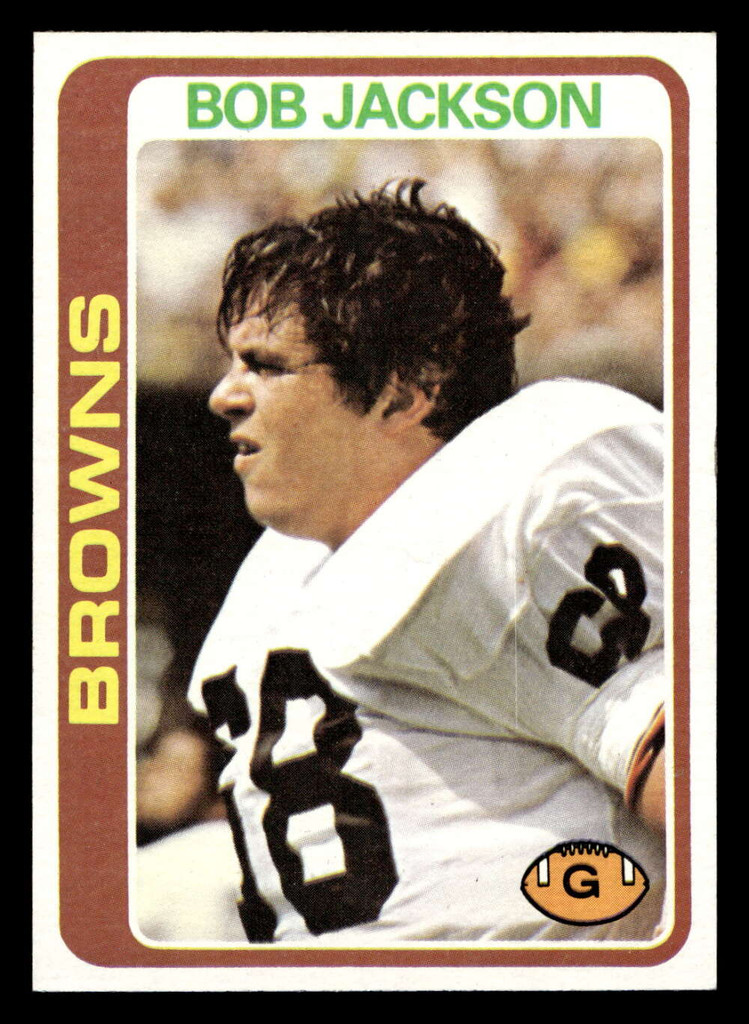 1978 Topps #134 Bob Jackson Near Mint  ID: 504535