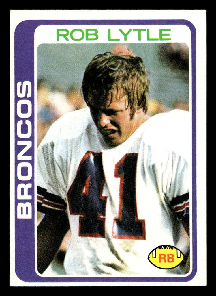 1978 Topps #144 Rob Lytle Near Mint RC Rookie  ID: 504576
