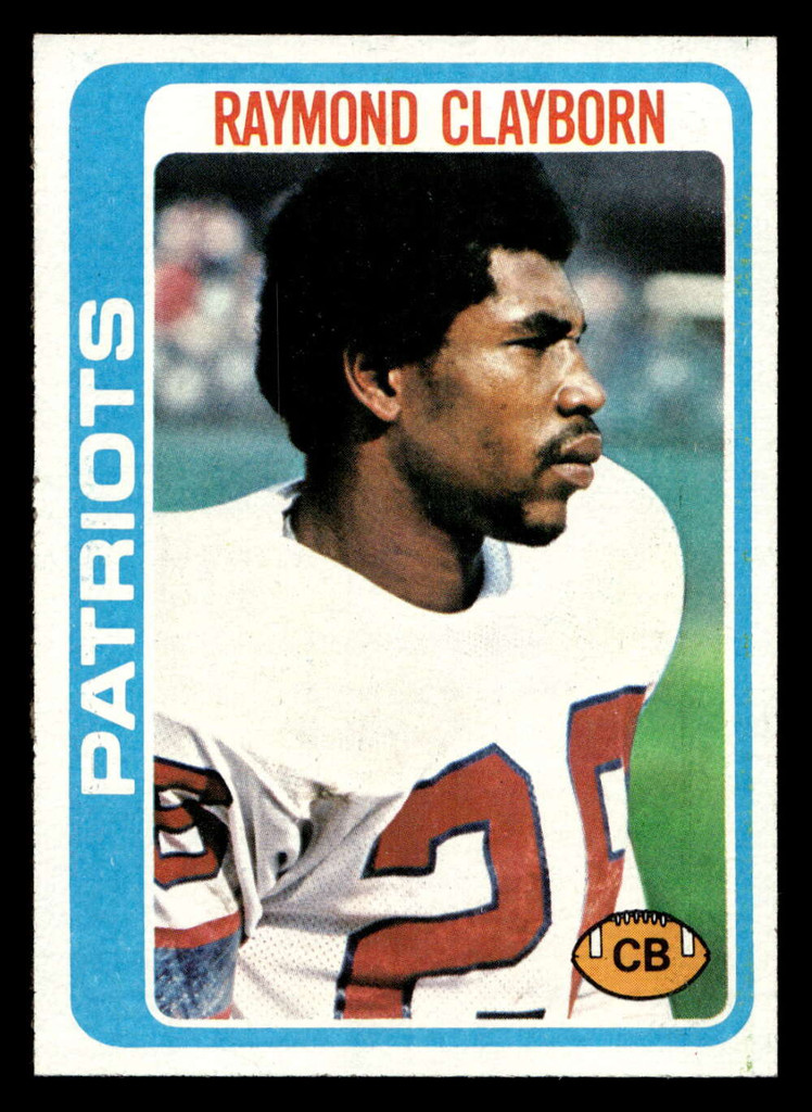 1978 Topps #158 Raymond Clayborn Ex-Mint RC Rookie  ID: 504637
