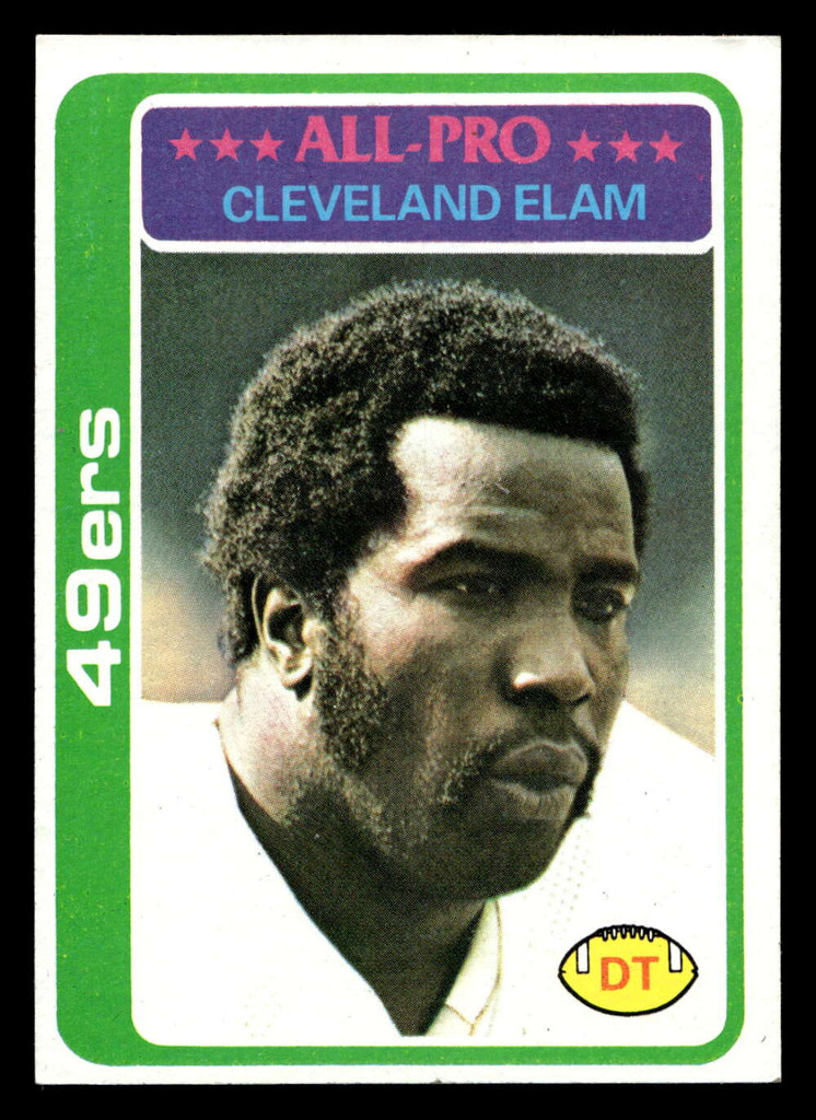 1978 Topps #170 Cleveland Elam Ex-Mint  ID: 504684
