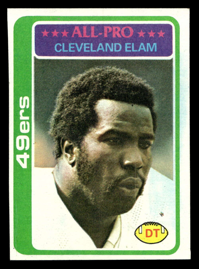 1978 Topps #170 Cleveland Elam Ex-Mint  ID: 504685