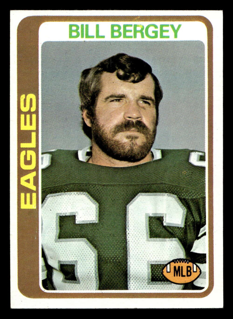 1978 Topps #190 Bill Bergey Near Mint  ID: 504777