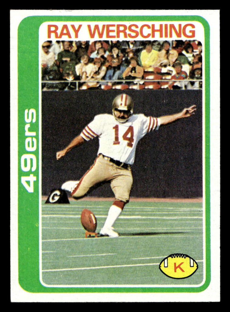1978 Topps #197 Ray Wersching Near Mint  ID: 504808