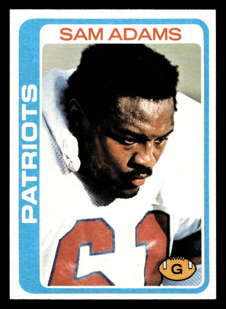 1978 Topps #201 Sam Adams Near Mint+  ID: 504828