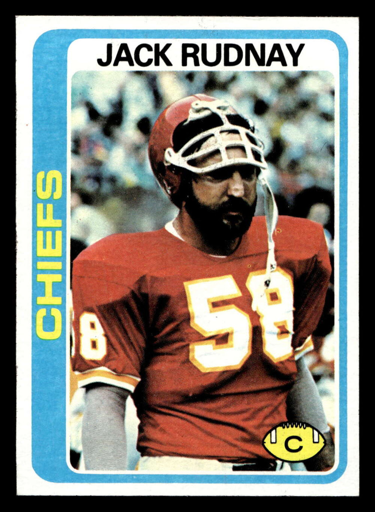 1978 Topps #207 Jack Rudnay Near Mint  ID: 504858