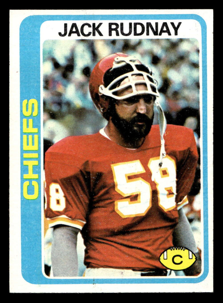 1978 Topps #207 Jack Rudnay Ex-Mint  ID: 504861