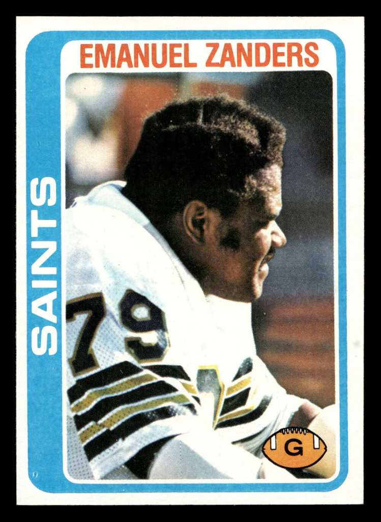1978 Topps #218 Emanuel Zanders Near Mint  ID: 504907