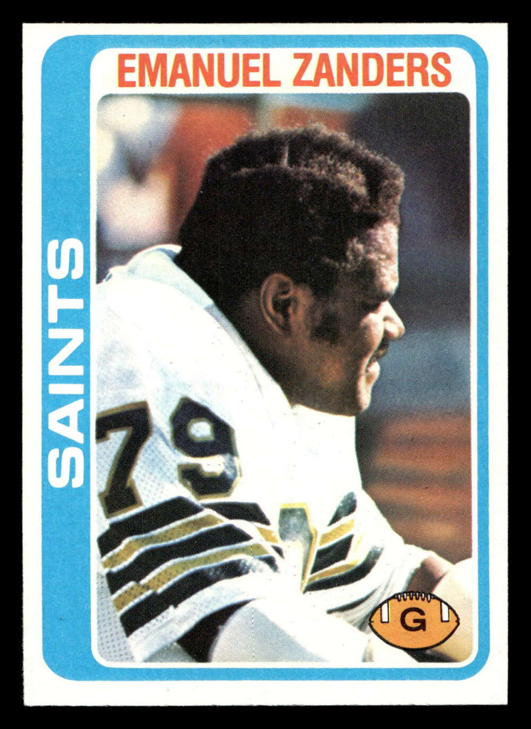 1978 Topps #218 Emanuel Zanders Near Mint  ID: 504909