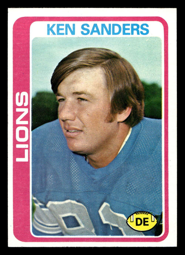 1978 Topps #222 Ken Sanders Very Good 