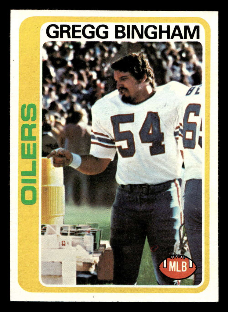 1978 Topps #224 Gregg Bingham Near Mint+  ID: 504935