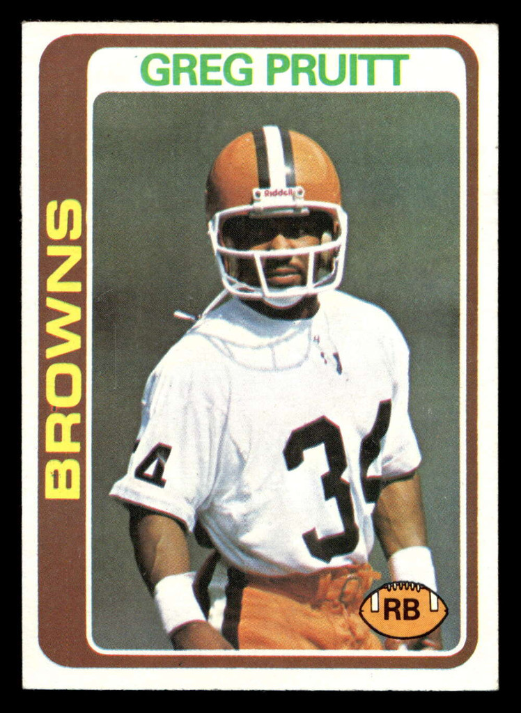 1978 Topps #245 Greg Pruitt Near Mint  ID: 505032