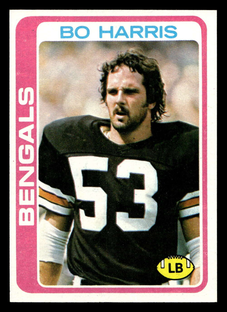 1978 Topps #249 Bo Harris Near Mint  ID: 505050