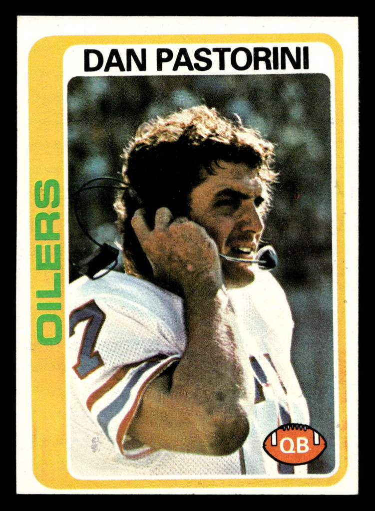 1978 Topps #301 Dan Pastorini Near Mint  ID: 505286