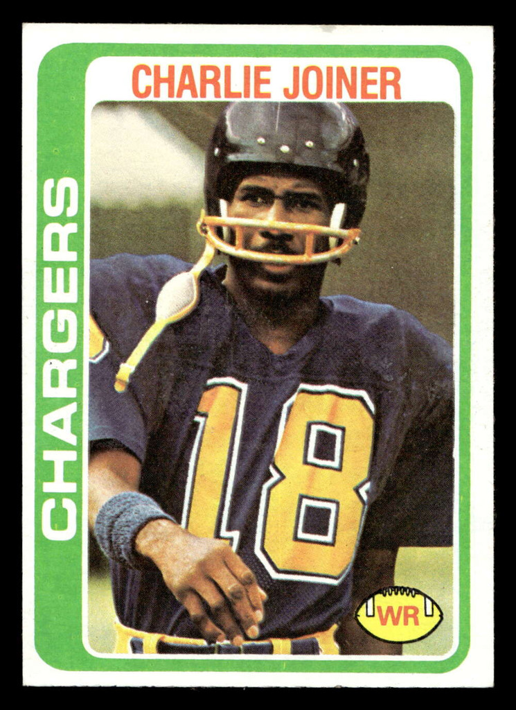1978 Topps #338 Charlie Joiner Near Mint  ID: 505431