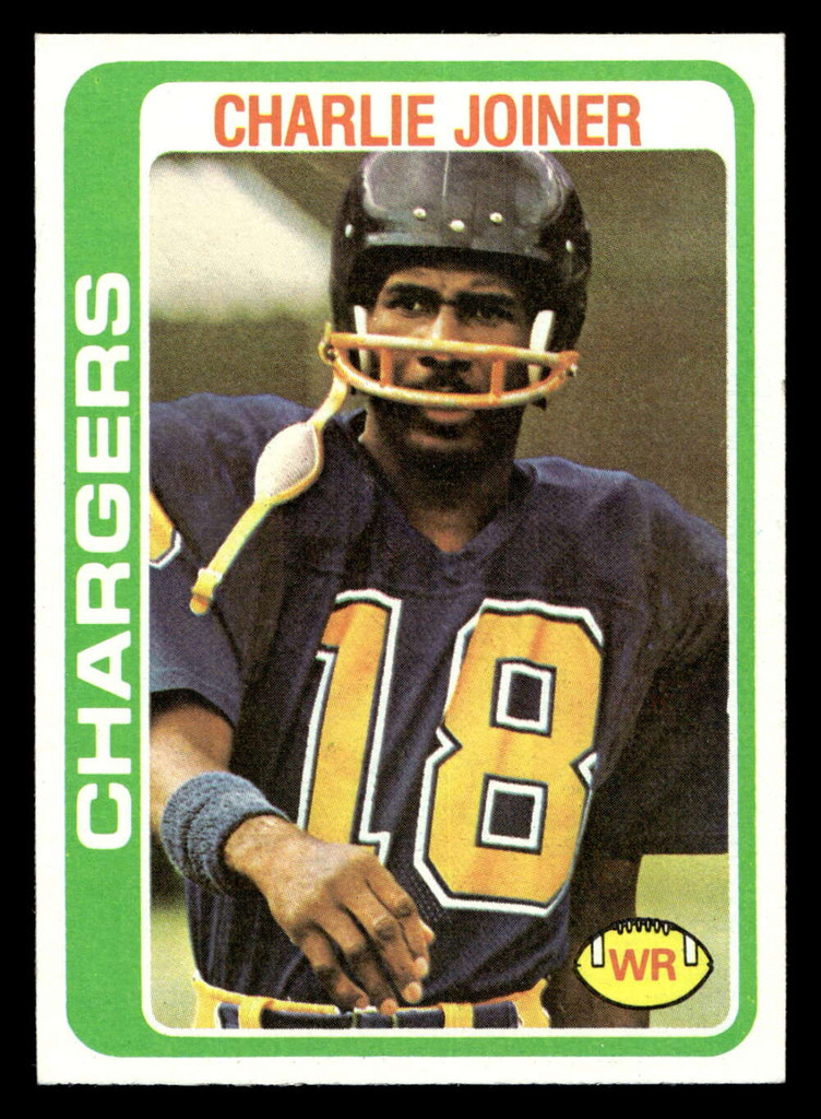 1978 Topps #338 Charlie Joiner Ex-Mint  ID: 505433