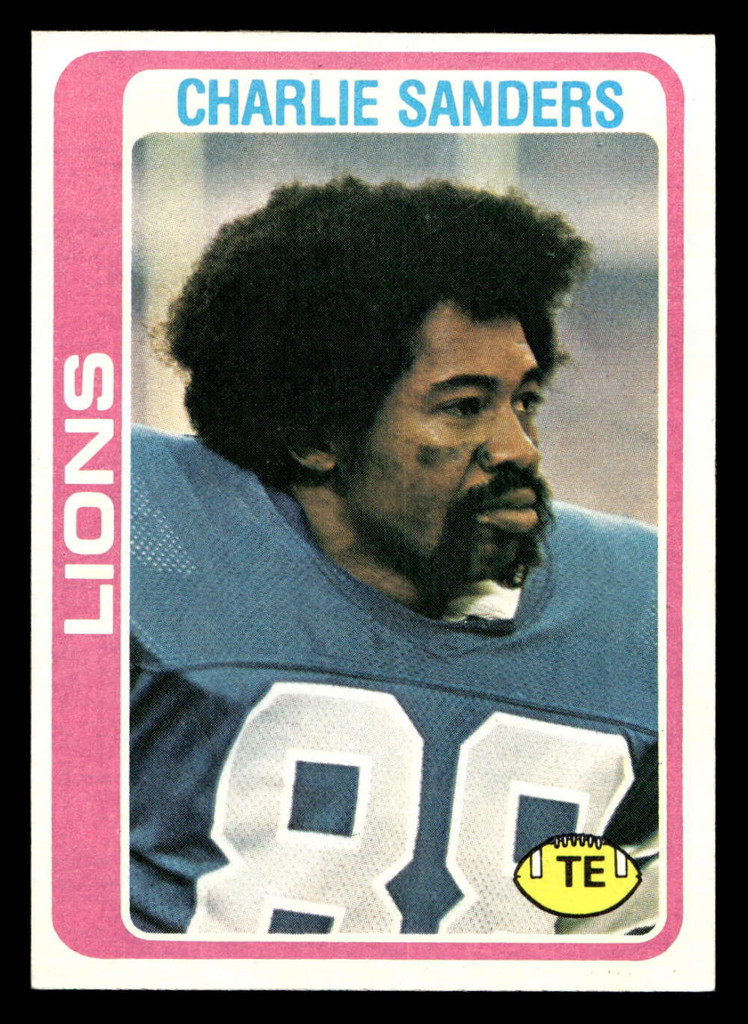 1978 Topps #344 Charlie Sanders Near Mint  ID: 505460