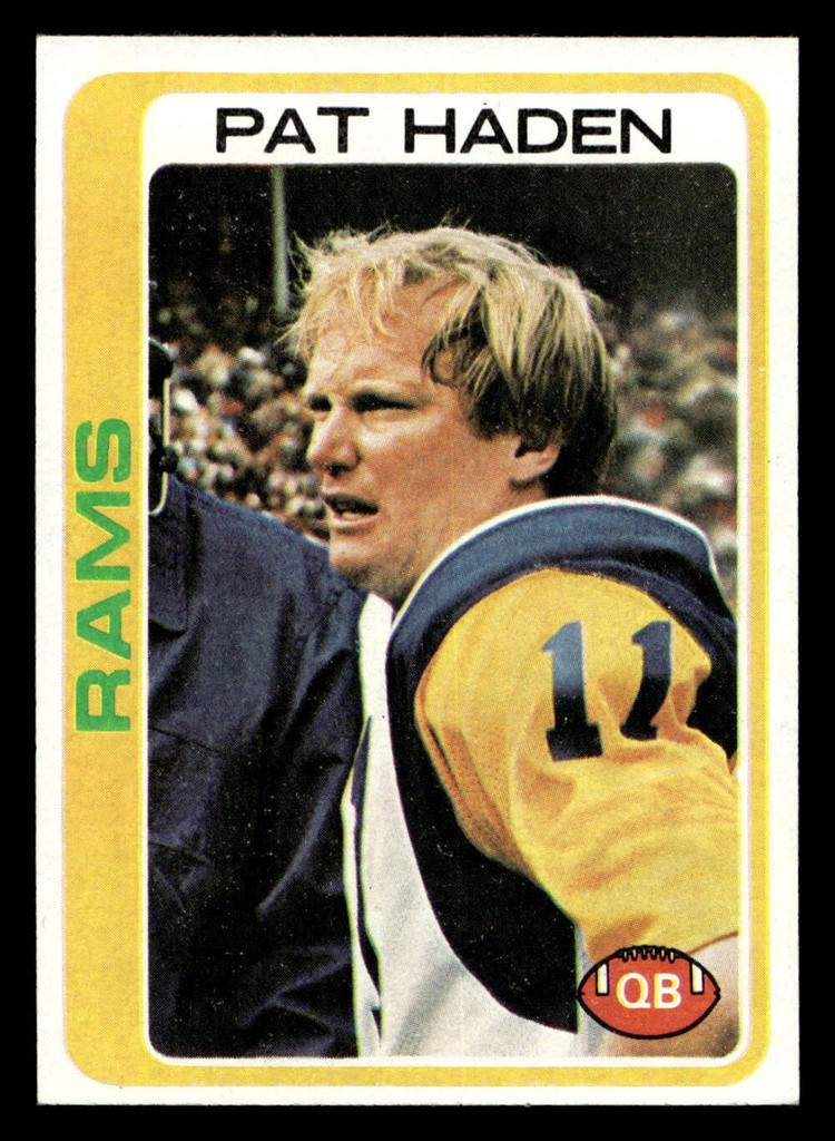 1978 Topps #346 Pat Haden Near Mint  ID: 505469