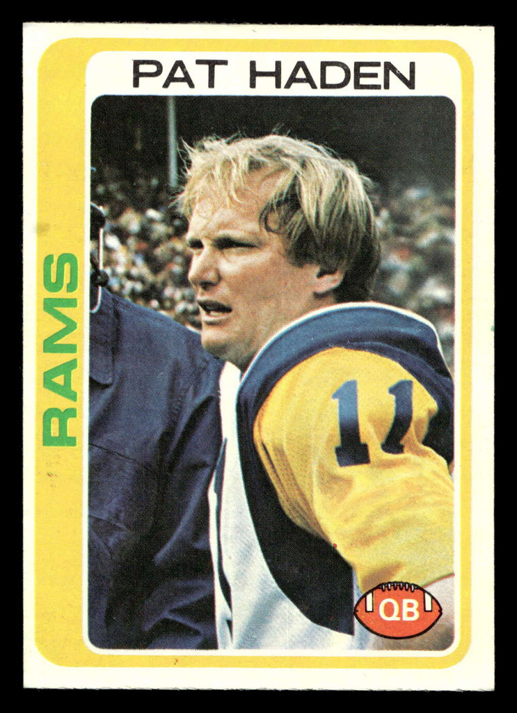 1978 Topps #346 Pat Haden Ex-Mint  ID: 505472
