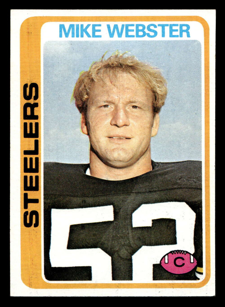 1978 Topps #351 Mike Webster Ex-Mint  ID: 505493
