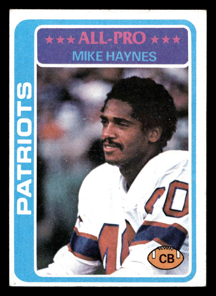1978 Topps #380 Mike Haynes Ex-Mint  ID: 505627