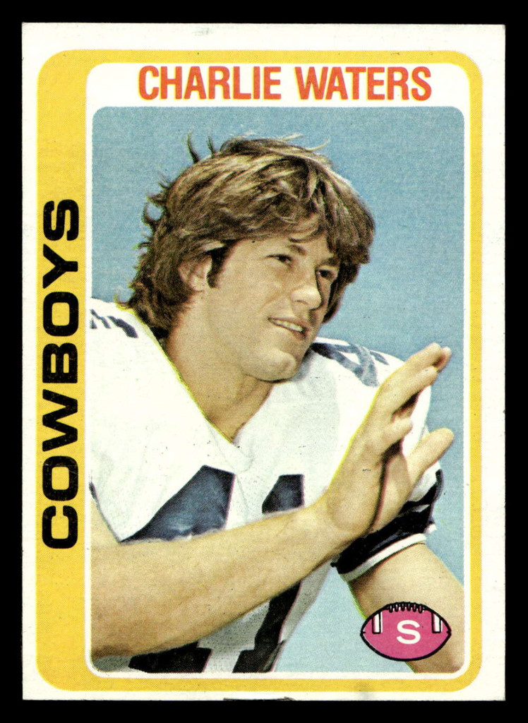 1978 Topps #385 Charlie Waters Ex-Mint  ID: 505645
