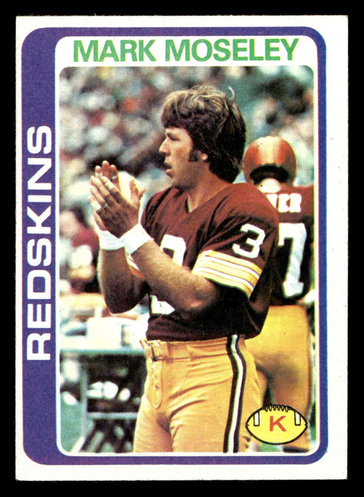 1978 Topps #396 Mark Moseley Near Mint  ID: 505691