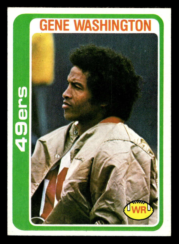 1978 Topps #403 Gene Washington Ex-Mint 