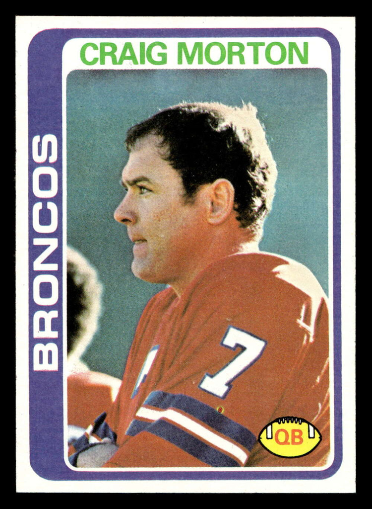 1978 Topps #405 Craig Morton Near Mint+  ID: 505733