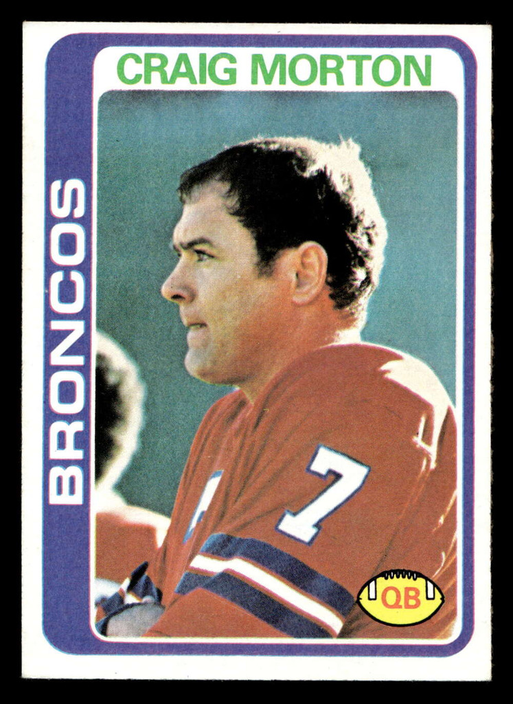 1978 Topps #405 Craig Morton Ex-Mint 
