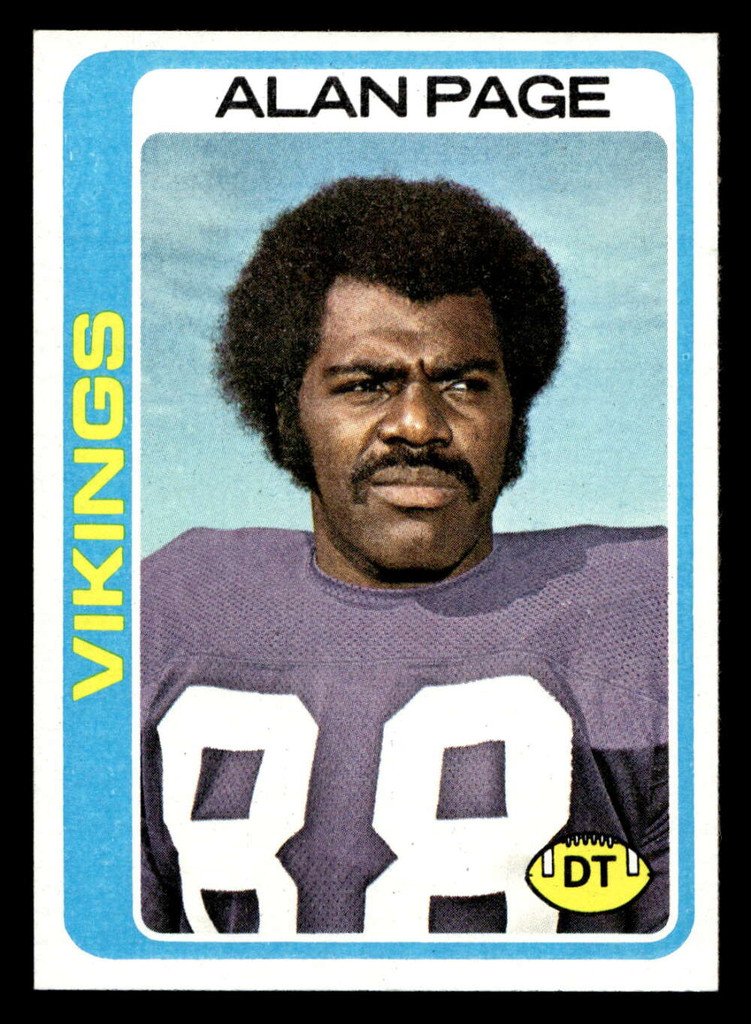 1978 Topps #406 Alan Page Near Mint+  ID: 505735