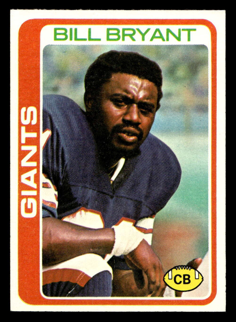 1978 Topps #412 Bill Bryant Near Mint+ 