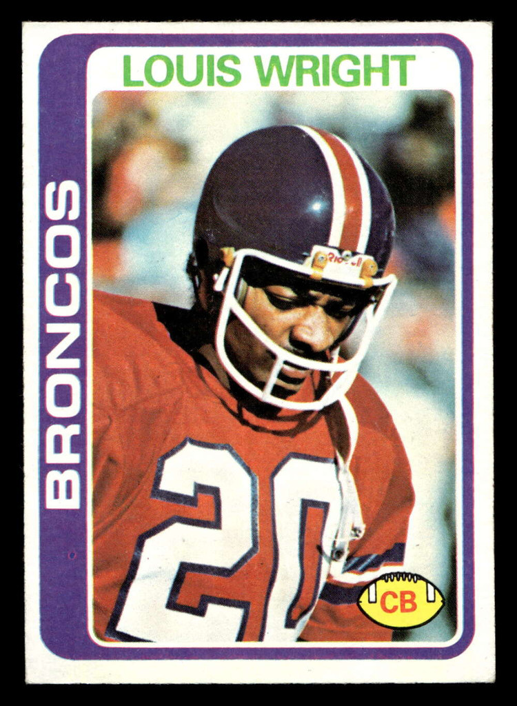 1978 Topps #420 Louis Wright Ex-Mint RC Rookie 