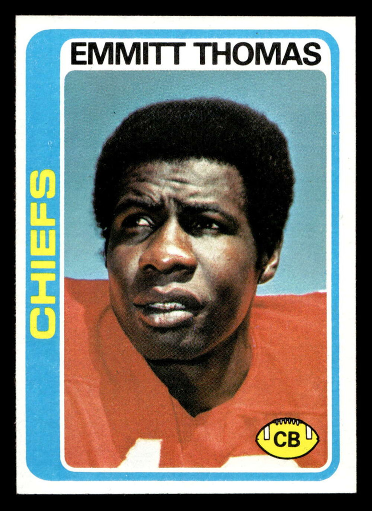1978 Topps #426 Emmitt Thomas Near Mint  ID: 505811