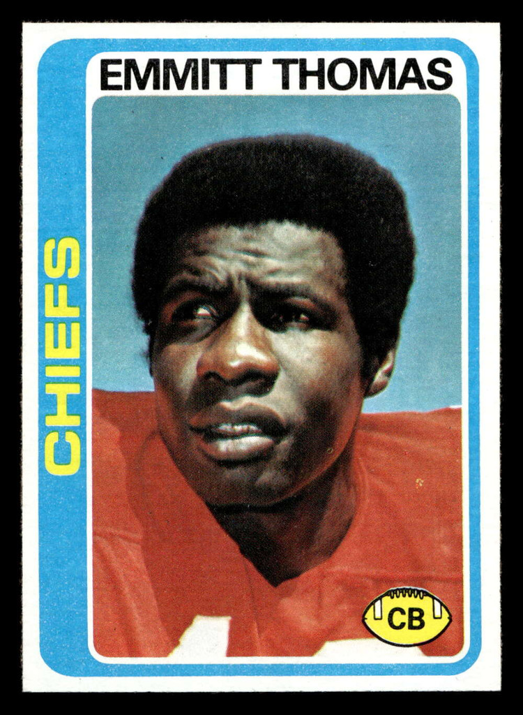 1978 Topps #426 Emmitt Thomas Near Mint+  ID: 505812