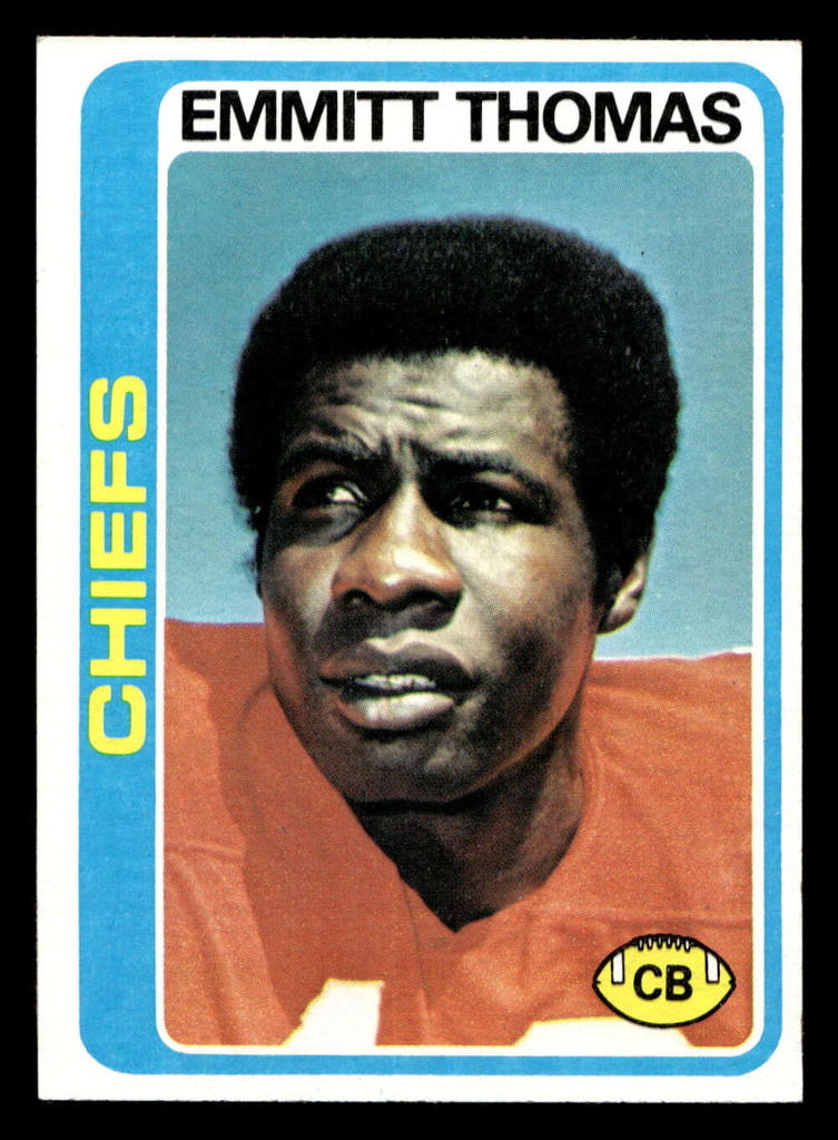 1978 Topps #426 Emmitt Thomas Ex-Mint  ID: 505815
