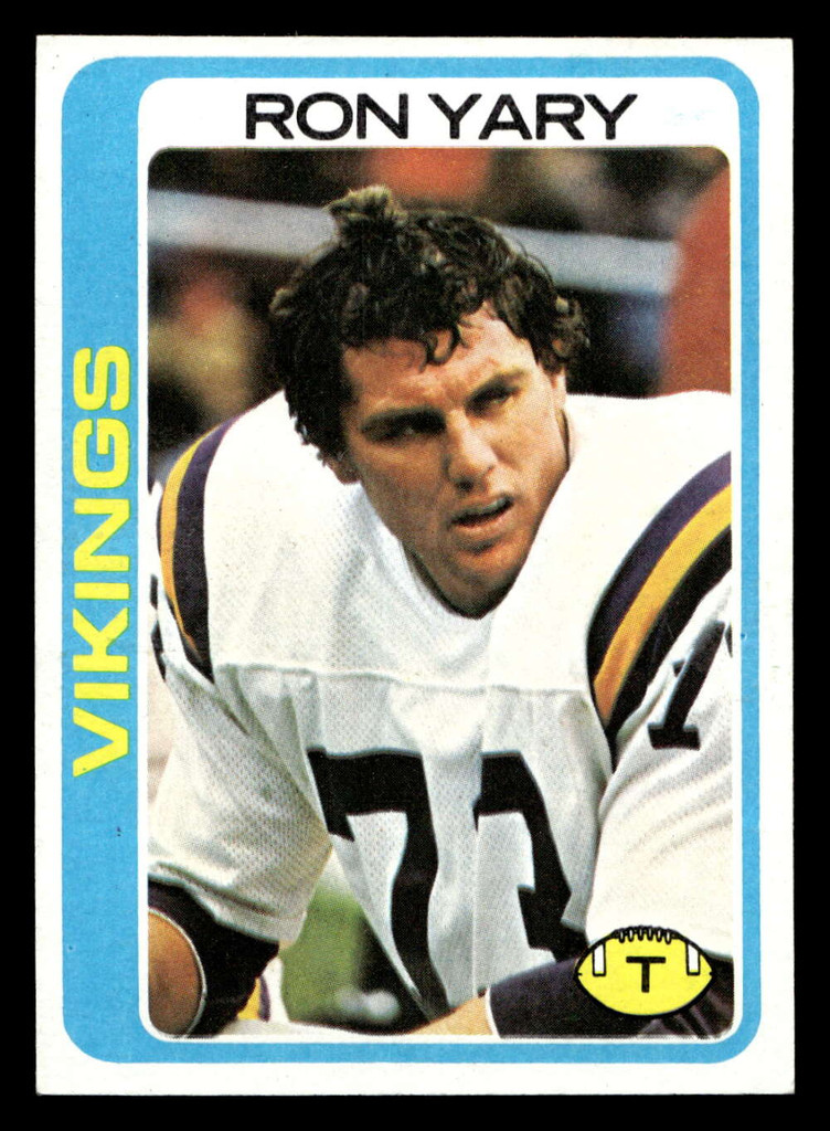 1978 Topps #430 Ron Yary Near Mint  ID: 505829