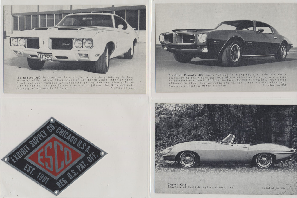 1970-1971 Sports Cars  Lot of 42  #*sku37027