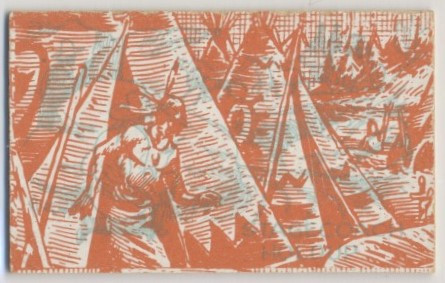 1949 Topps R714-25 X-Ray Roundup  #49 Billy the Kid  #*sku37056