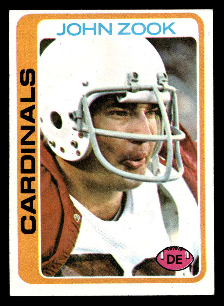 1978 Topps #444 John Zook Ex-Mint  ID: 505967
